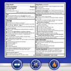 Amazon Basic Care Omeprazole and Sodium Bicarbonate Capsules, 20 mg/1100 mg, 24-Hour Frequent Heartburn Medicine, Acid Reducer P