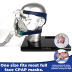 10 Pack Cpap Mask Liners to Reduce air leaks Ultra Soft Cotton Covers are Washable and Easy to Clean with Laundry Bag (10 Count