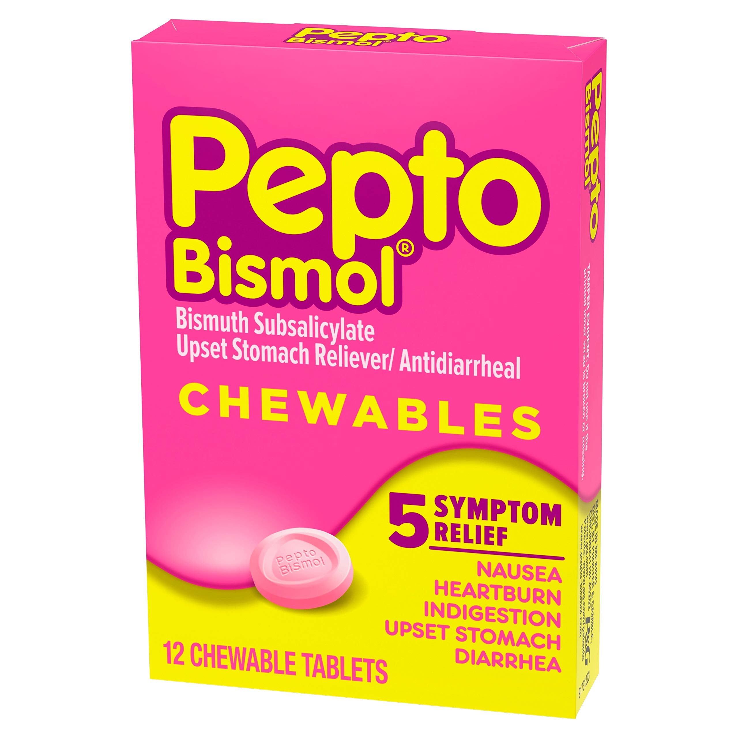Pepto Bismol Tablet Original 12ct
