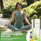 Herbal Diffuser Pen, 2 Pack Mullein & Melatonin Diffuser Pen, Night & Day Relax Duo Set for Fresh Breath & Calm Sleep Support, T