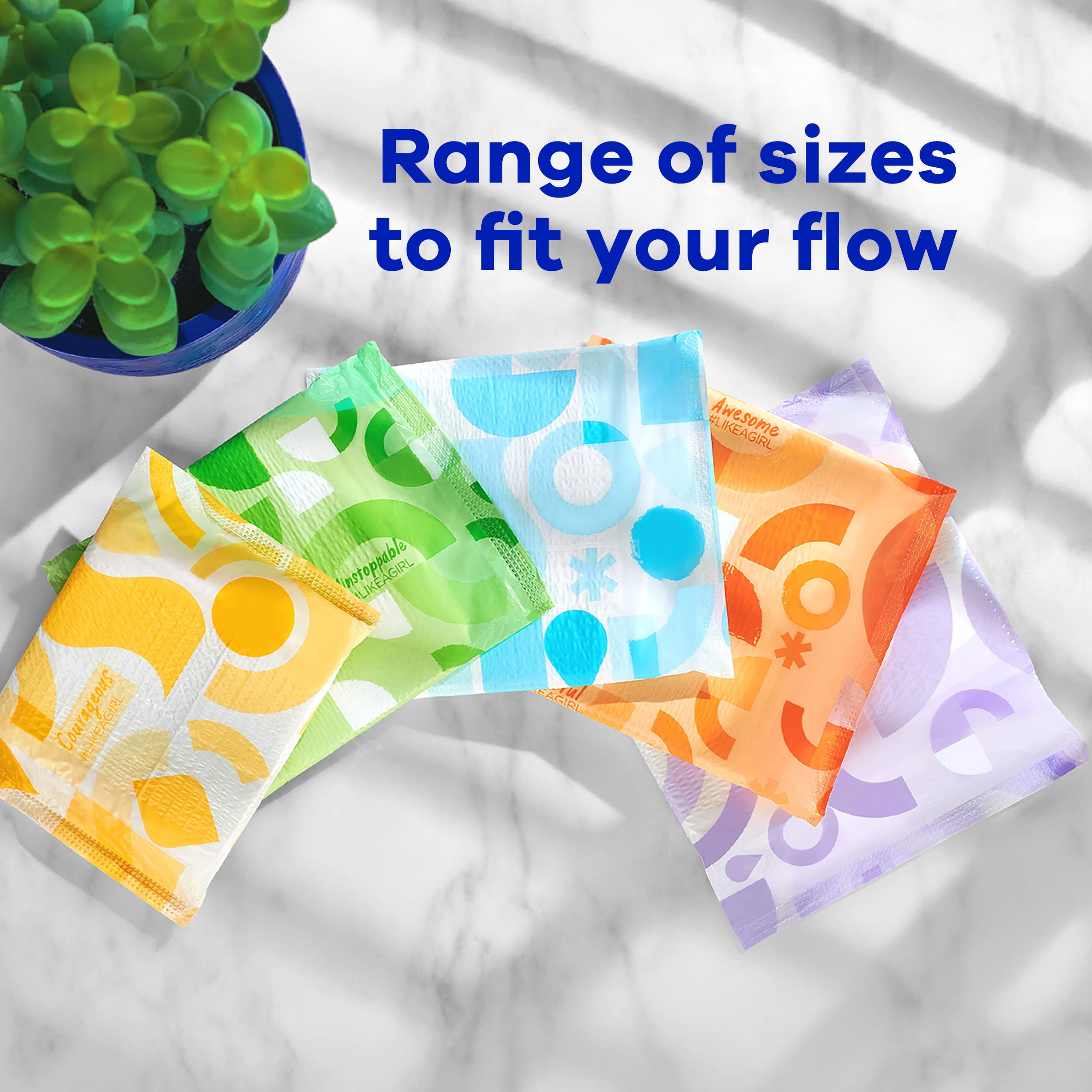 Always Ultra Thin Pads for Women, Size 4 Overnight Absorbency, Unscented with Wings, 26 Count