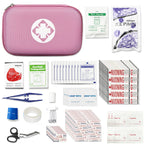 276PCS Small Travel First Aid Kit Supplies for Business, First Aid Emergency Set Backpacking Essentials Items Trauma Survival Ki