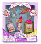 Bellies - Emergency Belly Kit For Bellies Dolls - Bandages, Syringes, and Toy Medicine