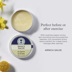 Neals Yard Arnica Salve with Nourishing Oils & Soothing Beeswax for Sore Muscles, Aches & Stiffness, Vegetarian Approved, Cruel