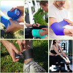 36 Pcs Self Adherent Bandage Wrap Breathable Cohesive Bandage Elastic Adhesive Tape for Stretch Athletic Sports Wrist Ankle, 4 I