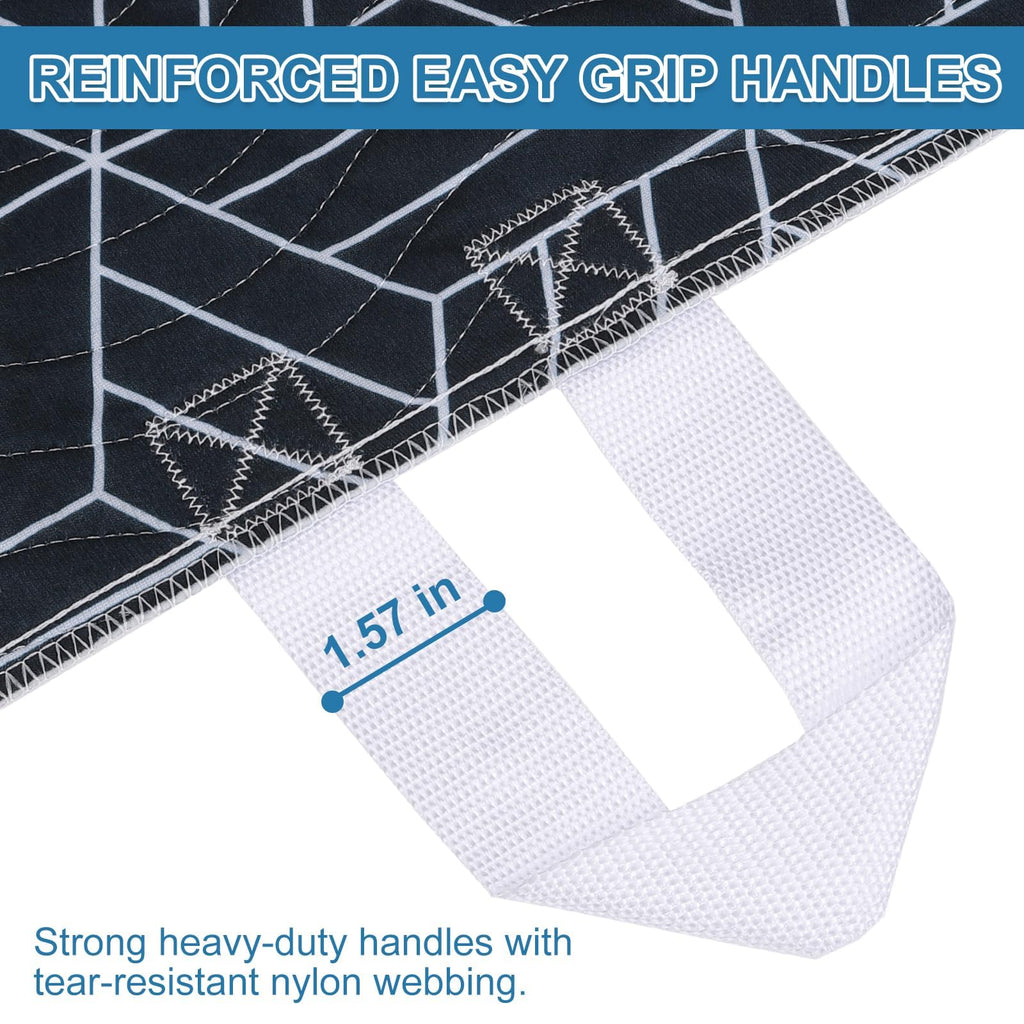 OUTCREATOR Positioning Bed Pads with Handles 34 x 36 (Pack of 2) Incontinence Washable Mattress Protector, Waterproof&Absorbency