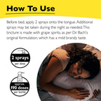 Bach RESCUE SLEEP Spray 20mL, Natural Sleep & Stress Relief Aid, Homeopathic Flower Essence, Vegan, Free of Melatonin, Sugar, an