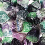 Nvzi Rainbow Flourite Crystals, Crystals and Healing Stones, Rocks for Tumbling, Raw Crystals Bulk, Amathesis Crystal, Calcite C