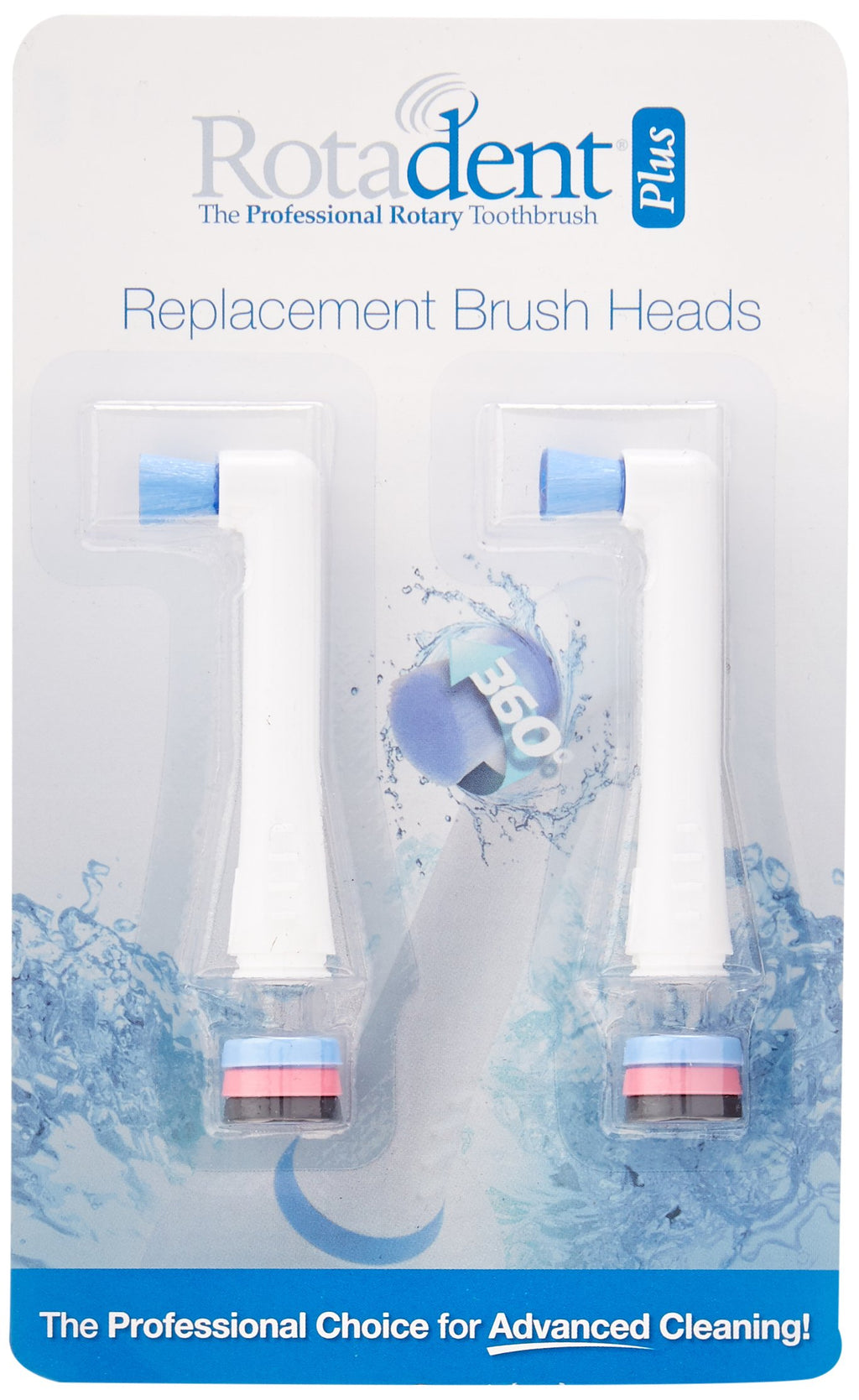 Rotadent Plus White Hollow Tip 2-pk