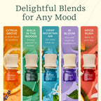 Lifelines Essential Oil Blends, 5-Pack Discovery Set - Blended Essential Oils with Precision Pump for Aromatherapy Diffusers - L