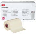 3M Microfoam Surgical Tape, 1528-4, 4 inch x 5 1/2 yard (10cm x 5m), Stretched, 3 Rolls/Carton, 6 Cartons/Case