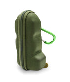 CASEMATIX Forest Green Travel Case Fits Asthma Inhaler, Includes Case Only