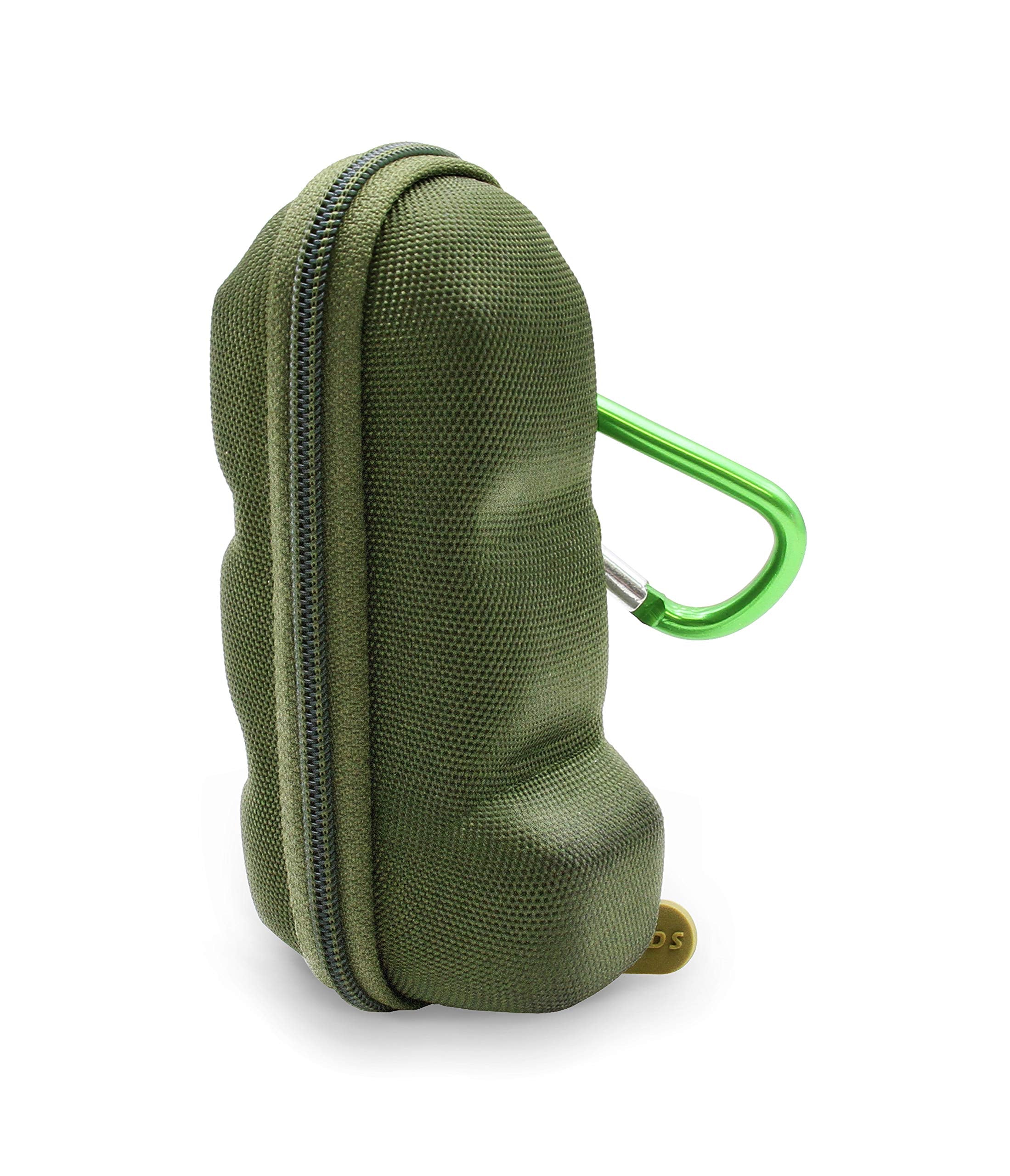 CASEMATIX Forest Green Travel Case Fits Asthma Inhaler, Includes Case Only