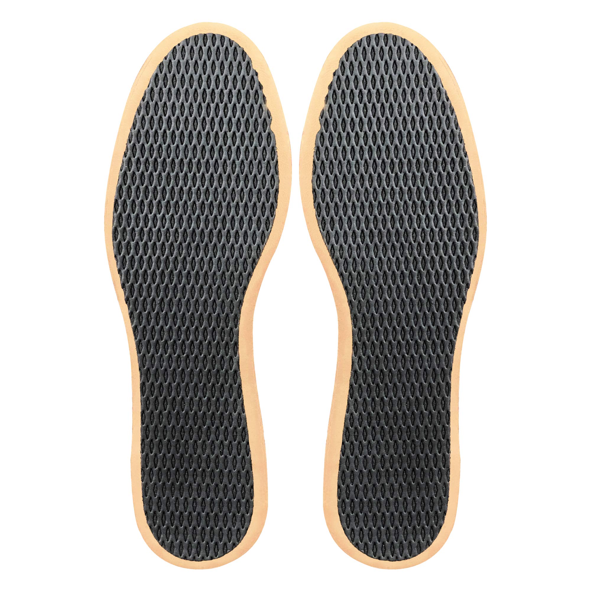 Moneysworth & Best Shoe Care Leather Insole, Tan, Womens Size 8-9/Mens Size 6-7