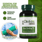 Certified Organic Bone Mending Pills by Dimmak Herbs, Bone Fracture Healing Supplement, Bone Strengthening Pills, Chinese Medici