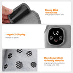 YAZHI Foot Massager 2-in-1 Warming Wrap - Relax & Renew Foot & Ankle Massager with 3 Modes & 4 Heat Levels, Portable for Home or