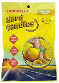ZANGBELLA Ginger Hard Candy - Relief Nausea, Motion Sickness, Upset Stomach, Great Tasting Lemon Flavor, Individually Wrapped, N