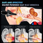 YNN Ear Wax Removal,350ml Tank 8 Reusable earplug Tips 5-Fold Jet Stream 3 Mode Safe & Effective Water Powered Ear Cleaner Elect