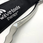 Recover Muscle Scraper and Massage Handle Bar for Legs and Back, Dual Finish: Polish and Matte