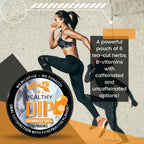 Teaza Energy Pouches, Tobacco Free Nicotine Free Dip Smokeless Alternative Snuff & Energy Dip Chewing Tobacco Alternative Health