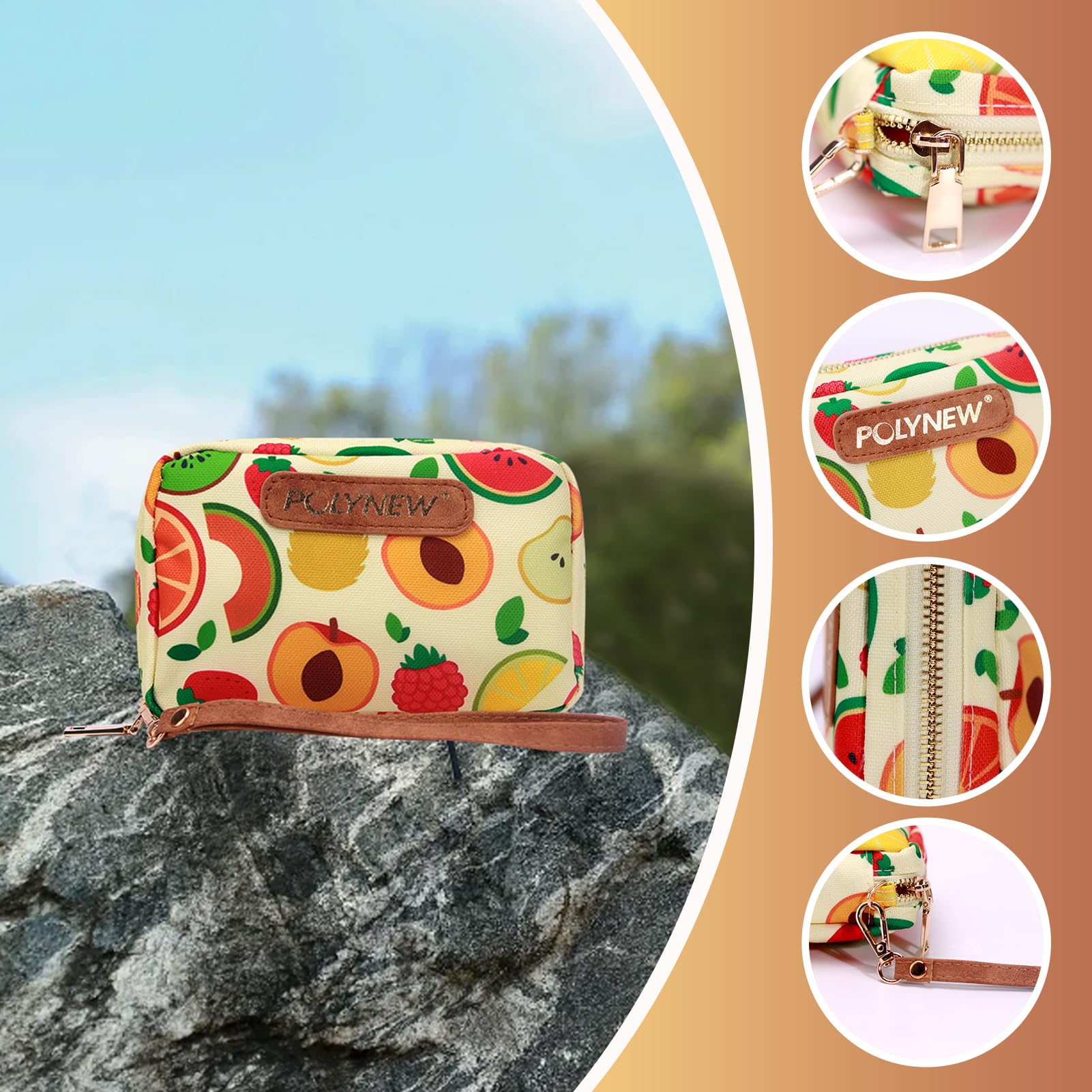 Polynew Portable First Aid Kit (151 Pcs) - Travel-Sized Emergency Care for Kids & Adults, Home, Car, Camping & Diaper Bag