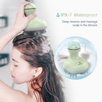 COMFIER Scalp Massager, Electric Head Scratcher, Portable Head Massager for Hair Growth with 84 Silicone Massage Nodes, Dog&Cat