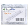 Vaginal Applicators (12-Pack) Disposable, Individually Wrapped by Doctor MK's Dosage Marked