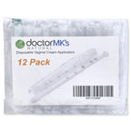 Vaginal Applicators (12-Pack) Disposable, Individually Wrapped by Doctor MK's Dosage Marked