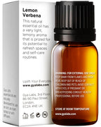 Gya Labs Lemon Verbena Essential Oil for Diffuser - 0.34 Fl Oz - 100% Pure Natural Lemon Verbena Oil for Skin, Hair, Perfume, Ba