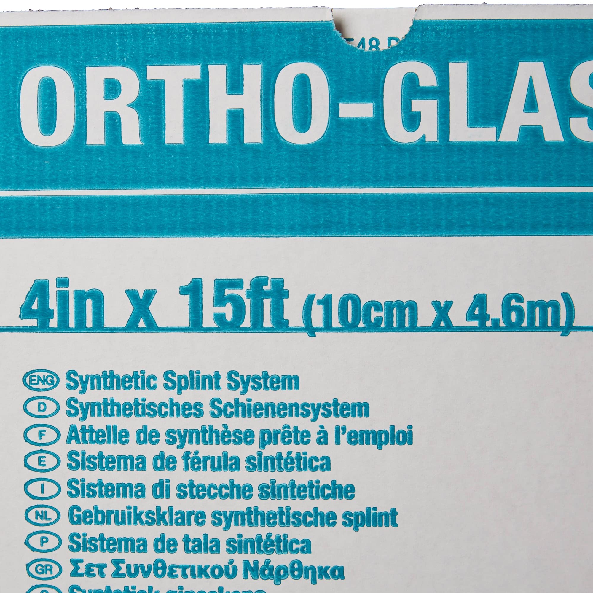 Ortho-Glass Splint Roll 4 Inch X 15 Foot Fiberglass White, OG-4L2 - Sold by: Pack of One