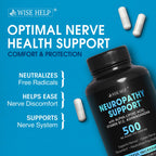 Neuropathy Support Natural Nerve Discomfort Relief - Made in USA - Nerve Antioxidant for Trigeminal Neuralgia, Diabetic & Periph