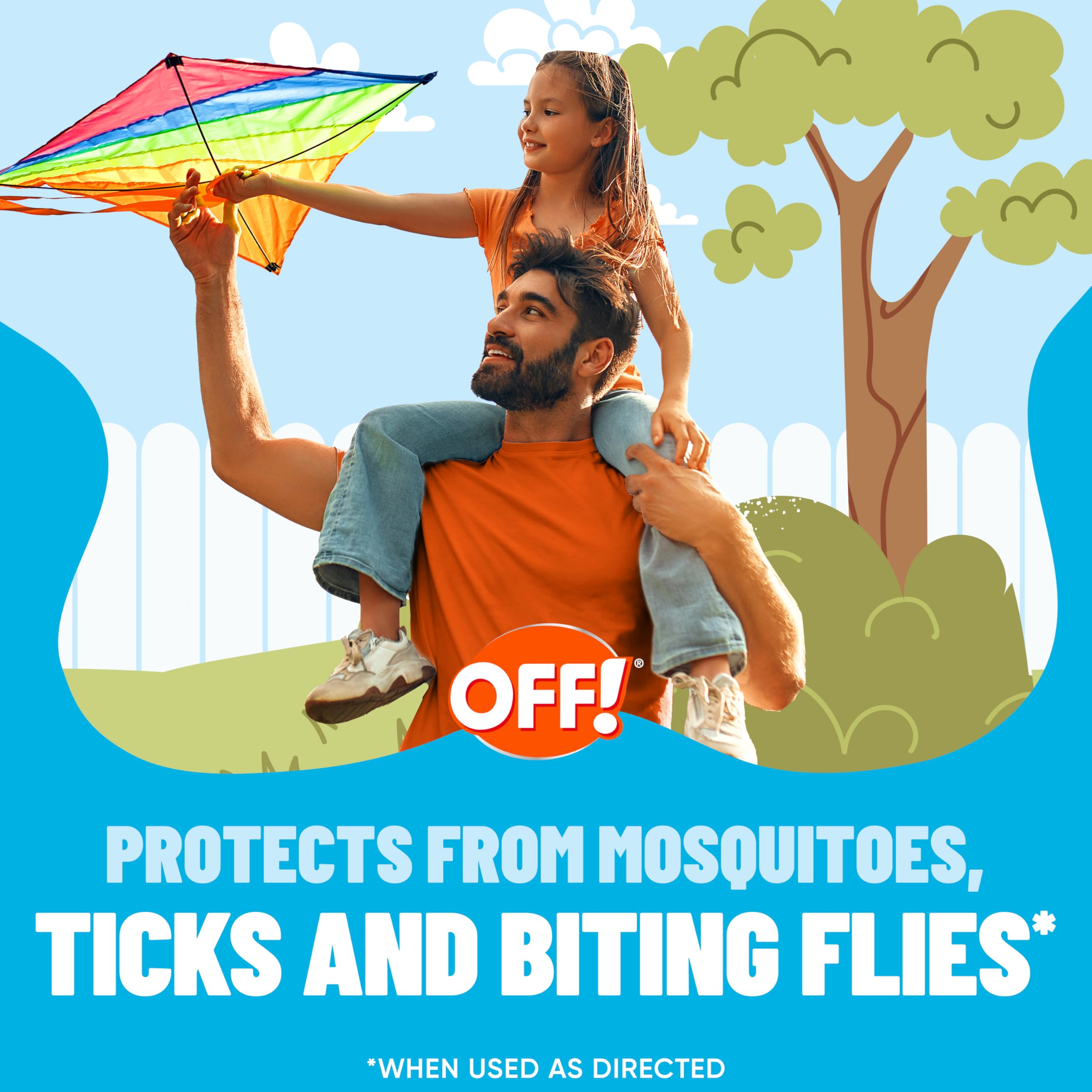 OFF! Insect Repellent Spritz for Adults & Kids, Fragrance-Free Bug Spray for Everyday Protection from Mosquitoes, 4 oz