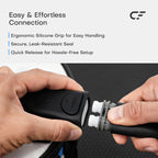 CF-1 Cold Therapy Machine for Knee Surgery Recovery, Quiet Ice Therapy System for Home Bedside Overnight Use with Programmable T