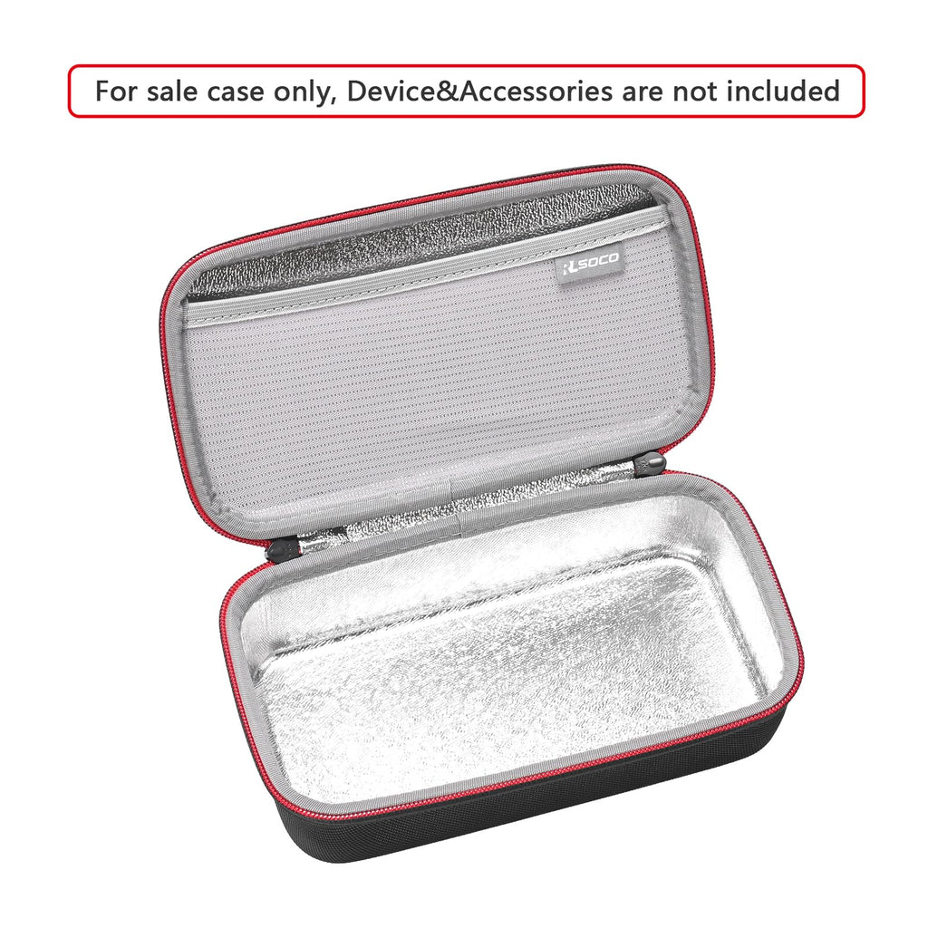 RLSOCO Carrying Case for Asthma Inhaler for Kids and Adults,Inhaler Spacer Travel Bag for Device,Mask and Other Accessories - Bl