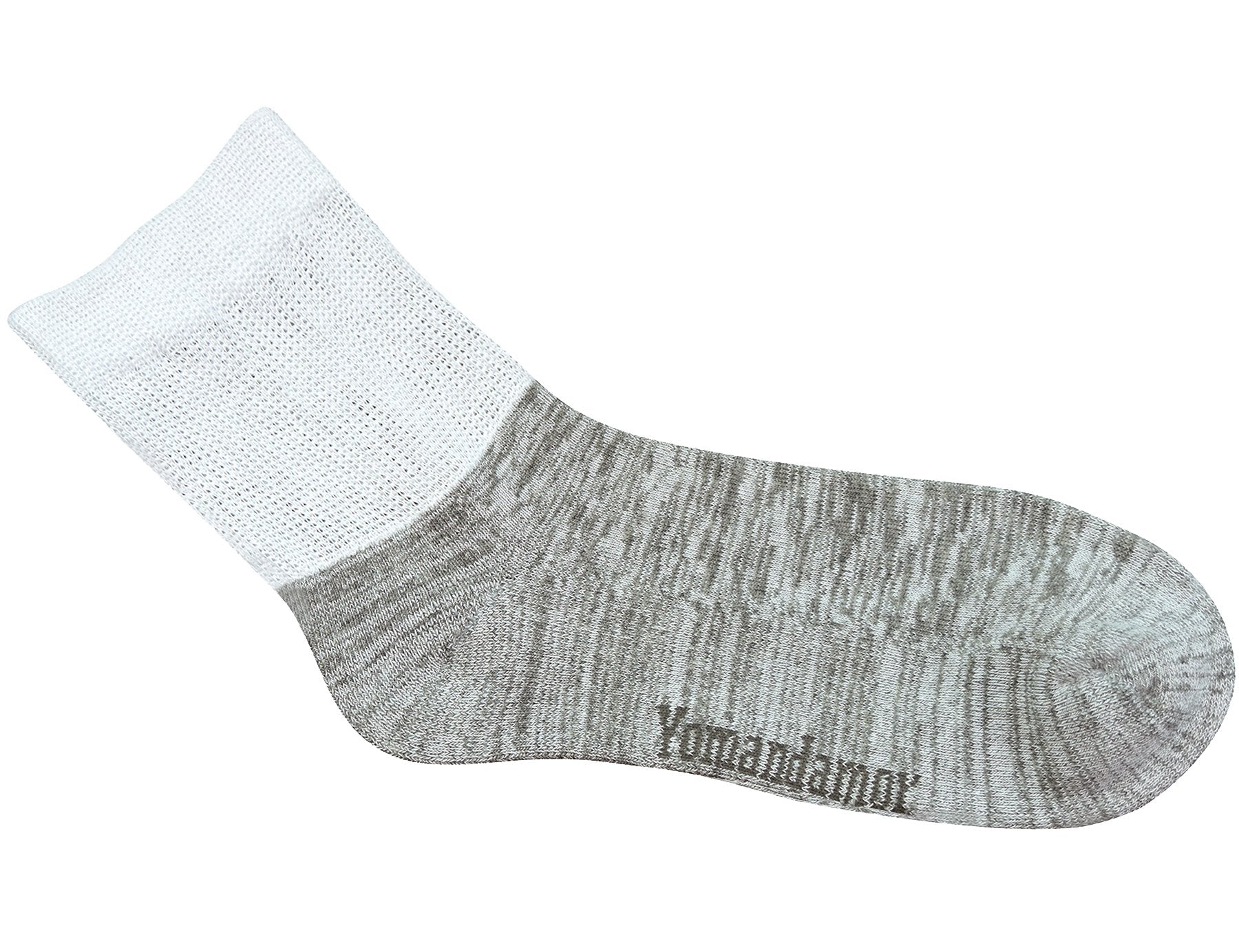 Yomandamor Men's 4 Pairs Diabetic Ankle Socks with Seamless Toe And Cushion Sole,L Size(Socks Size:10-13)