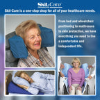 Skil-Care Heels-Off with Gel Insert, 16   L x 26   W x 7   H - Additional Comfort for Wheelchair or Geri-Chair Patients, Wheelch