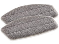 ERNITERTY Leifheit Wiper CleanTenso Steam Mop, 2 replacement pad set, Micro Fibre, item no. 11911, Standard, Gray, 2 Count