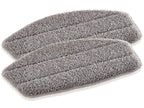ERNITERTY Leifheit Wiper CleanTenso Steam Mop, 2 replacement pad set, Micro Fibre, item no. 11911, Standard, Gray, 2 Count