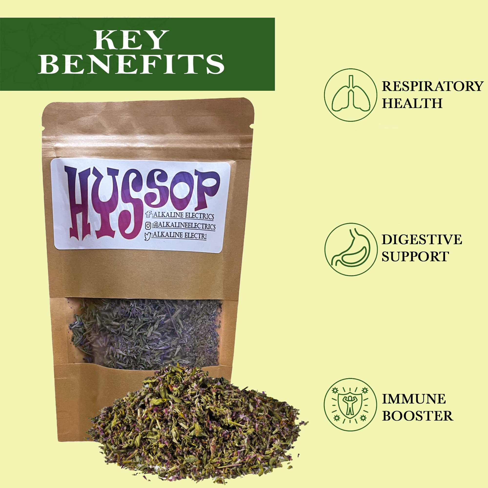 Hyssop | Organic | 1 Ounce