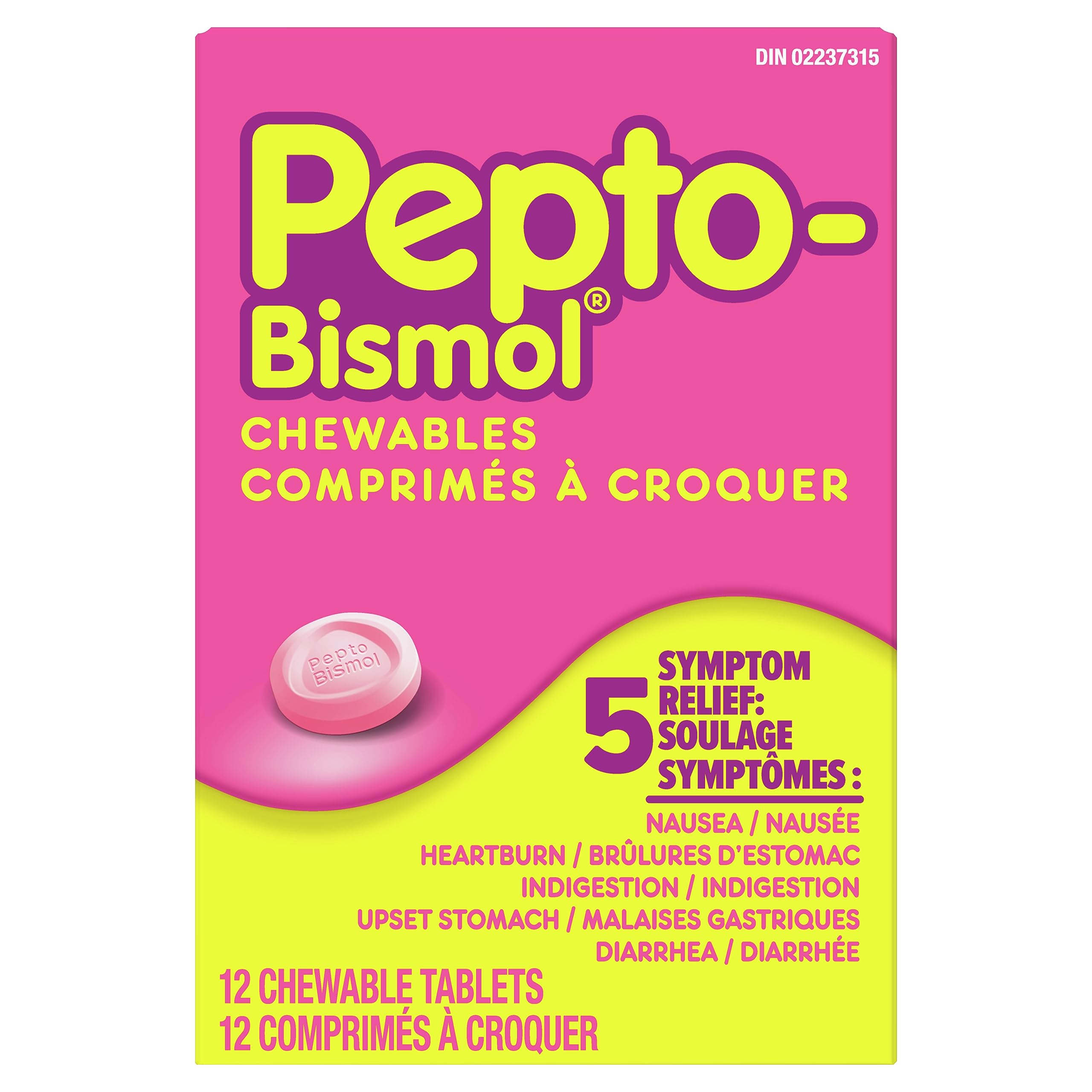 PEPTO-BISMOL TABS 12