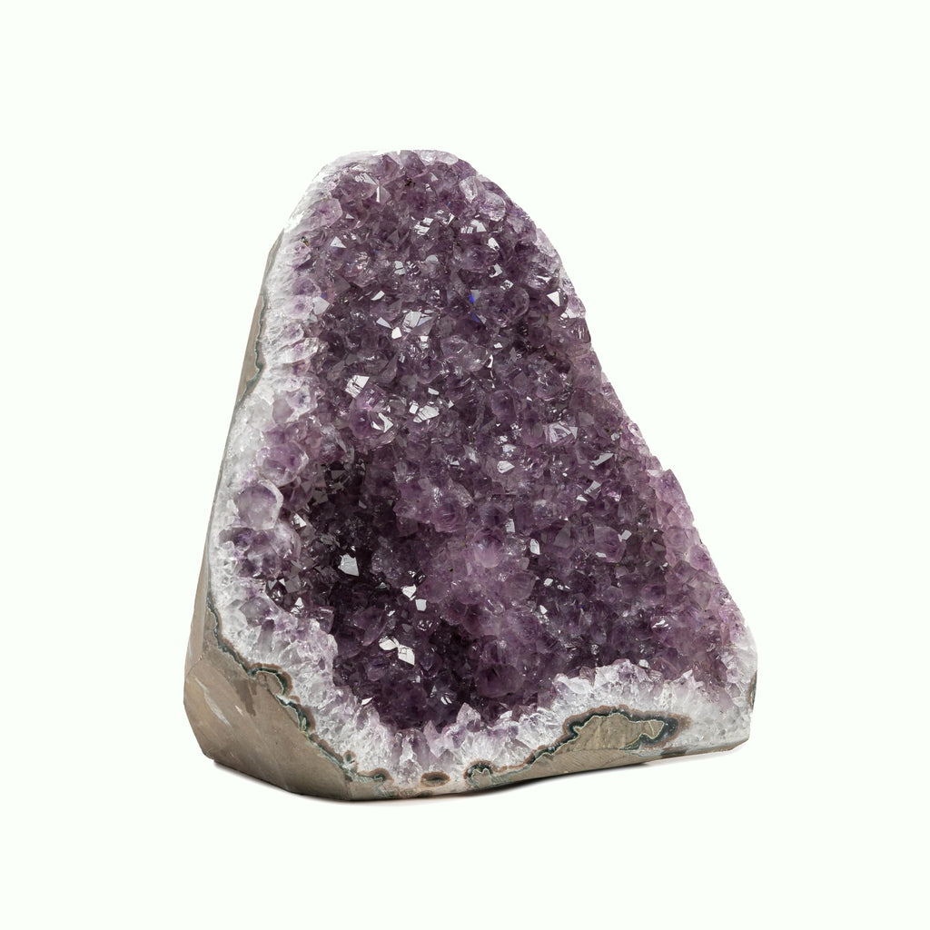 EMPORION GEMS 18.49 lb Extraordinary Natural Amethyst Geode - Unique Collectors Quality - 9 (H) x 7 (W) Inches Large Crystal Clu