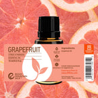 Rocky Mountain Oils Grapefruit Essential Oil 15 ml - Pure Essential Oils for Diffusers | Organic Grapefruit Aroma Blends for Hom