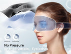 TOPOINT Sleep Mask with Bluetooth Headphones, 3D Eye Mask for Sleep Headphones with White Noise, Total Blackout, 5.4 Bluetooth,