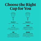 Lunette Menstrual Cup - Best Reusable Period Cup - Wear for 12 Hours and Reuse up to 10 Years, Pink Size 1 for Light to Moderate