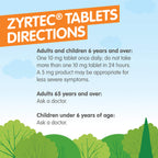 Zyrtec 24 HR Indoor & Outdoor Allergy Liquid Gels Capsules, Cetirizine HCI Antihistamine, 25 ct