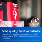 Philips HeartStart Home AED Defibrillator with Training Pads Cartridge, M5068A-C02