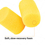 3M Ear Plugs, E-A-R Classic 312-1201, 200 Pairs of Disposable Earplugs, 1 Pair/Poly Bag, Uncorded, Noise Reduction Rating 29 dB