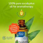Earths Care Eucalyptus Oil - 100% Natural Eucalyptus Essential Oil - for Aromatherapy - Steam Distilled - 1 Fl OZ (4 Bottles)