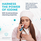 ImmuneMist Nasal Cleanse - Doctor Recommended Anti Viral Nasal Iodine Spray Rinse Bottle Up to 250 Doses - Nasal Spray for Welln