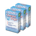 Three Lollies Queasy Pops - Lollipop Sticks for Nausea Relief, Motion Sickness & Dry Mouth - Natural Ingredients - 7 ct (3-Pack)